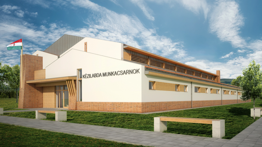 Megkezdődött a Bácsalmás Kézilabda Munkacsarnok építése